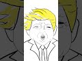 Donald Trump procreate timelapse Caricature!  #procreate #timelapse #donaldtrump