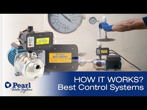 How does an automatic water pump control system