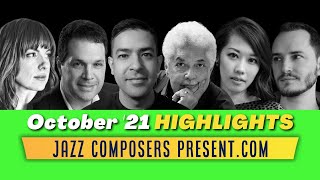 October 2021 Event Highlights | JazzComposersPresent.com