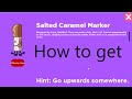 How to get Salted Caramel Marker in Roblox Find the Markers