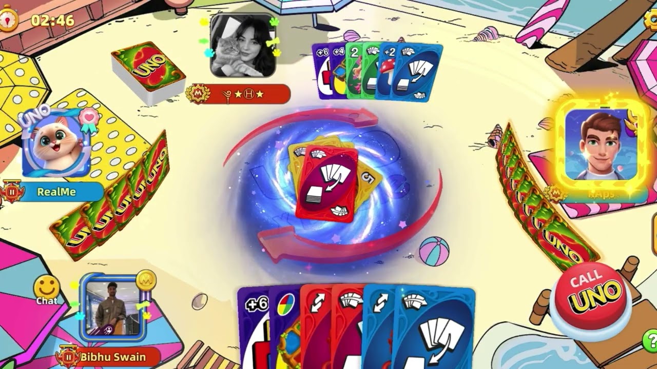 UNO MOBILE GAME!! GO WILD 1000 Discard  +6 Part - 3 🥳🥳