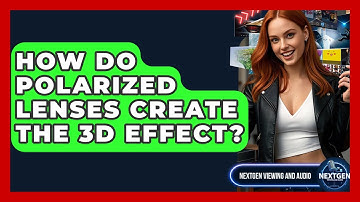 How Do Polarized Lenses Create The 3D Effect? - NextGen Viewing and Audio