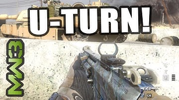New! MW3 "U-TURN" Gameplay Face Off! - Modern Warfare 3 New DLC LIVE!