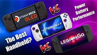 The Best Handheld Is… Steam Deck OLED Vs ROG Ally Vs Legion Go