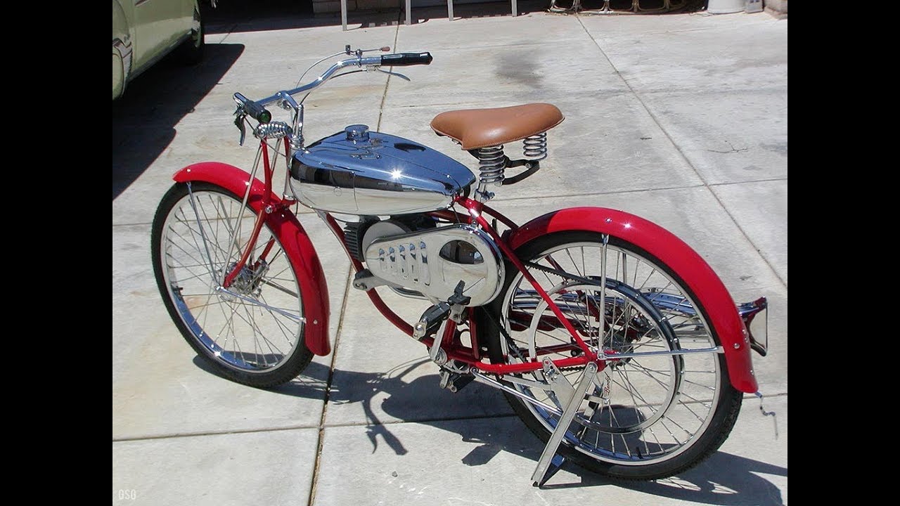 homemade gas powered bicycle