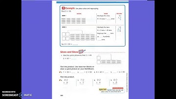 5.5 Multiply Multiples of 10 by 1-digit numbers (3rd)