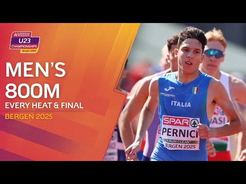 RECORD BROKEN IN HEATS! 😲 EVERY Heat & Final of the Men's 800m | Bergen 2025