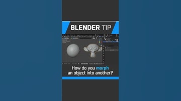 Blender: Deform with Shrinkwrap Modifier #blendertutorial #blender3d #shorts