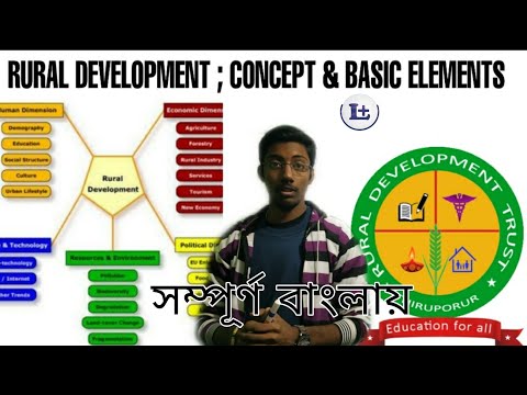 Rural Development; Concept And Basic Elements In Bengali.