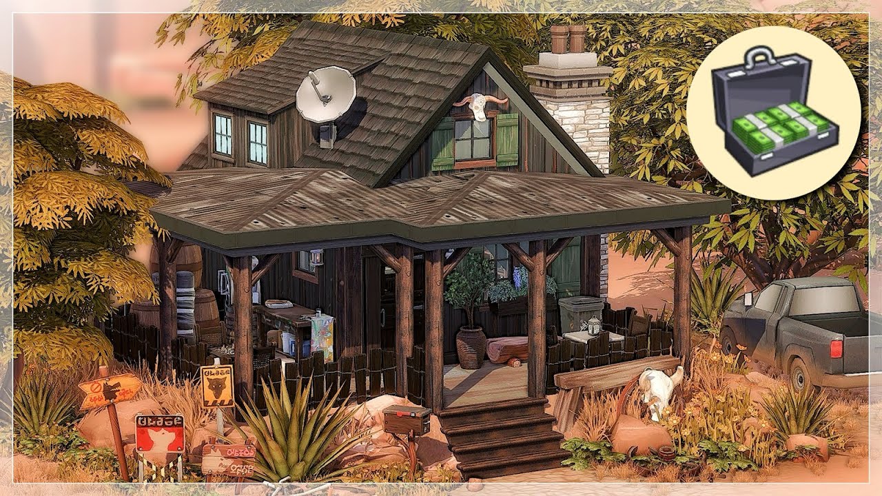 Микродом взломщика💰 | The Sims 4 SpeedBuild