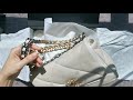 CHANEL 19 21C light beige handbag l 6 months review (waiting for 21A) 香奈儿开箱