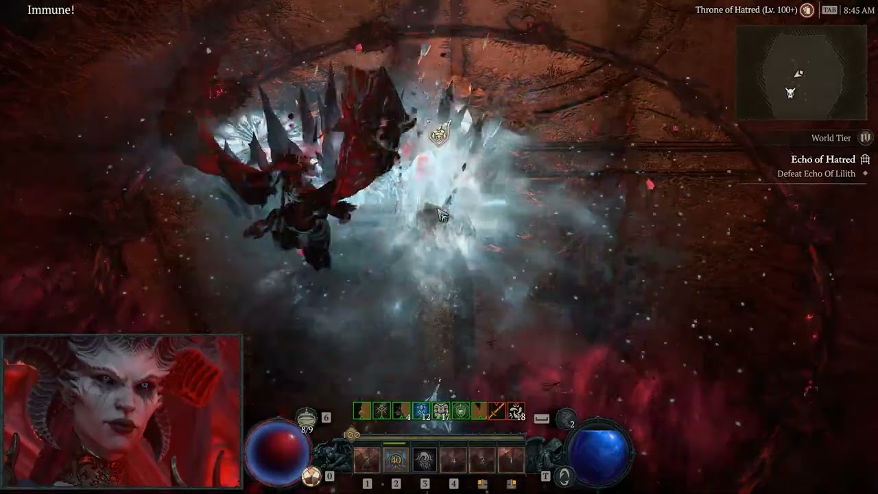 Diablo 4 - Uber Lilith Kill on Sorc - Post Nerfs and Pre-Buffs - Patch 1.1 Season 1