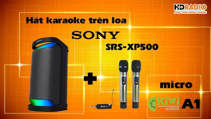 Sony SRS-XG500 - Enceintes Bluetooth portables sur Son-Vidéo.com