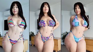 Colourful Bikini Try On Haul For Curvy Bodies