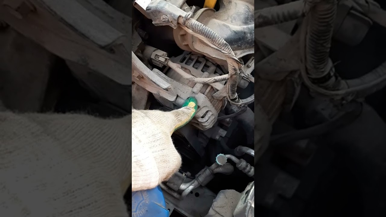 Снятие генератора киа рио 3 - 80 фото