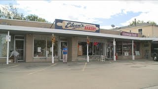 Car Drives Into Eileen's Bakery