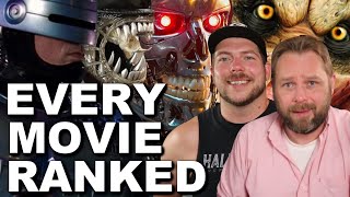 Ranking the Predator + Robocop + Terminator & Alien Franchises LIVE!