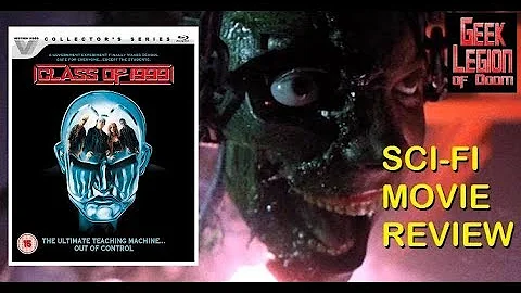CLASS OF 1999 ( 1990 Pam Grier ) Cyborg Sci-Fi Movie Review - Vestron Collector's Series