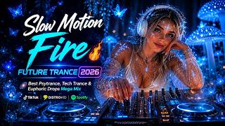 Slow Motion Fire Future Trance 2026 🌌 Best Psytrance, Tech Trance & Euphoric Drops Mega Mix