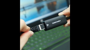 CableCreation USB to Ethernet Adapter Aluminum | plug-and-play