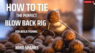 How To Tie My Blowback Rig For Boilie Fishing