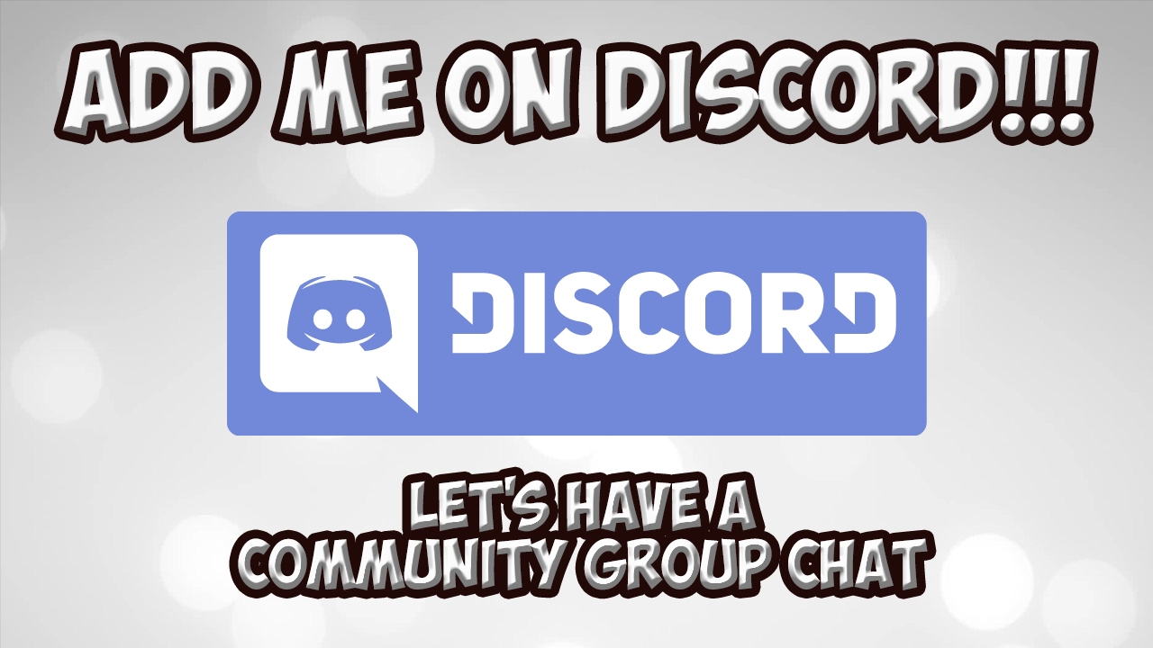 Add me on Discord!!! - YouTube