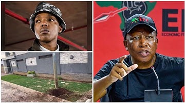 Julius Malema Respond to Nhlanhla Lux House bombing story.