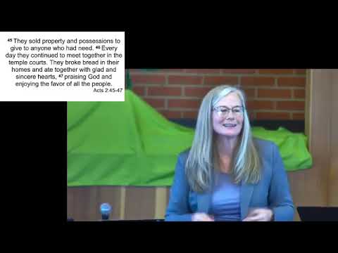 The Spiritual Practice of Community part 1 - Pastor Carol Henders