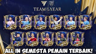 INI YANG KITA SEMUA TUNGGU ALL IN 4 JUTA UNTUK EVENT TERBAIK TEAM OF THE YEAR! FC Mobile