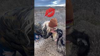 How NOT To Kiss An Emu!#shorts #emu