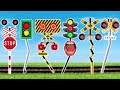 【線路アニメ】踏み切りは意外な形で現れる🚑🚂🚌 Fumikiri Railroad Crossings Meme Animation
