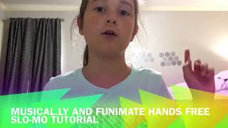 Musically and Funimate hands free slo-mo tortorial screenshot 5