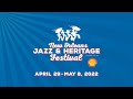 Official Jazz Fest 2022 Talent Announcement Video