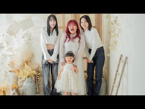 動画では最初で最後になる娘の七五三をお祝いしました