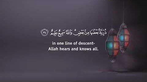 Surah Ali Imran - Omar Hisham (Be Heaven) سورة ال عمران #Islam #music #muslim