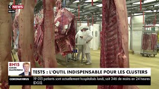 Dépistage massif dans un abattoir breton