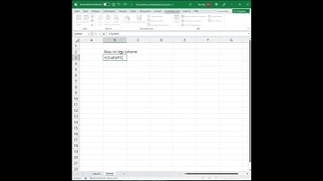 Shorts Chat GPT als Excel Formel