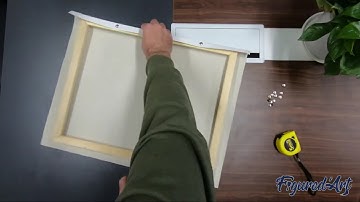 Paint by Numbers: How to Stretch your Canvas on a DIY Wooden Frame