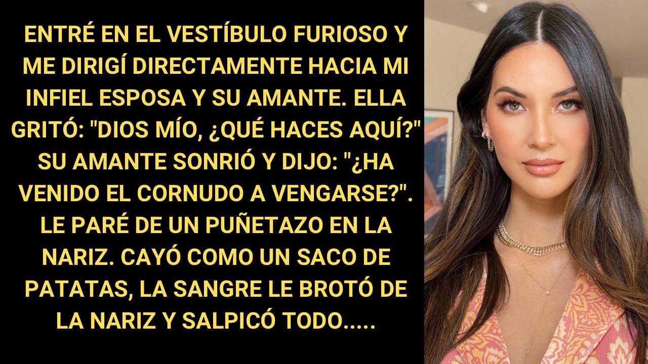 Al enterarme de la infidelidad me dirigí a mi esposa infiel y a su amante para ver qué pasaba.