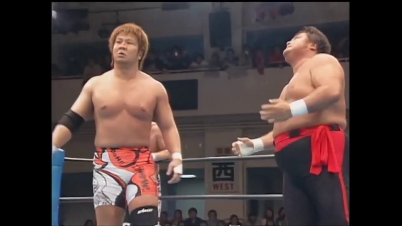 Zero1 2003 Keiji Mutoh, Satoshi Kojima vs Shinya Hashimoto, Naoya Ogawa