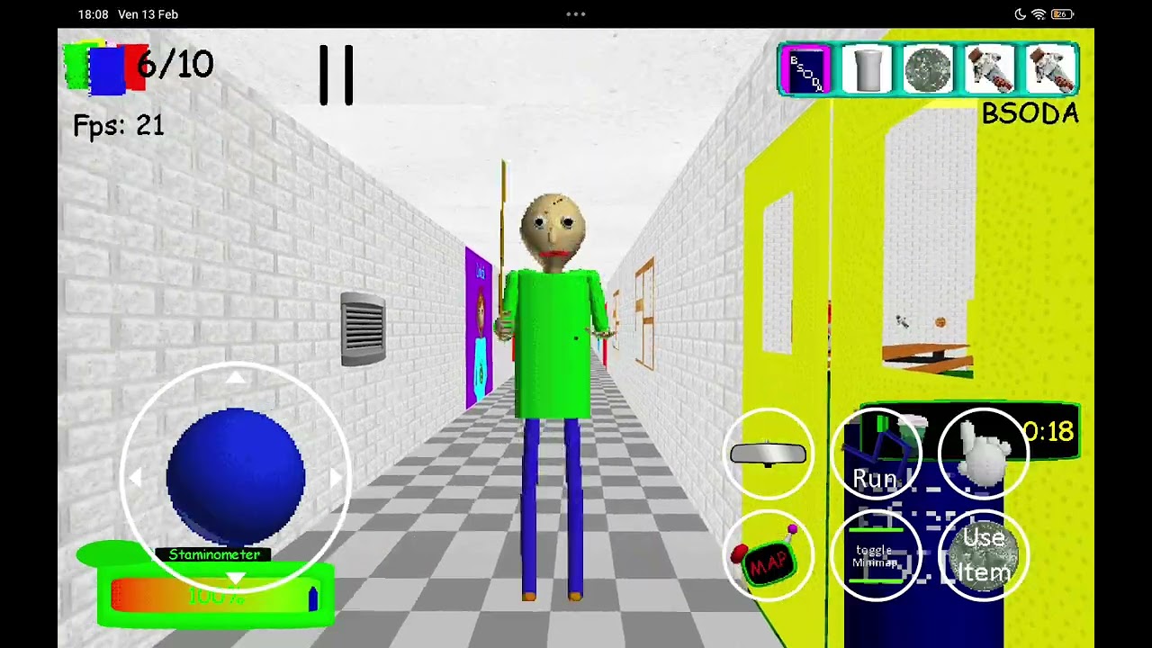 Best Update ever -Baldi Basics Full Remastered Reworked Beta 4 an Ordinary Colorful School Gameplay 