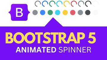 ANIMATED Bootstrap Spinner Loading Page | Bootstrap Spinner