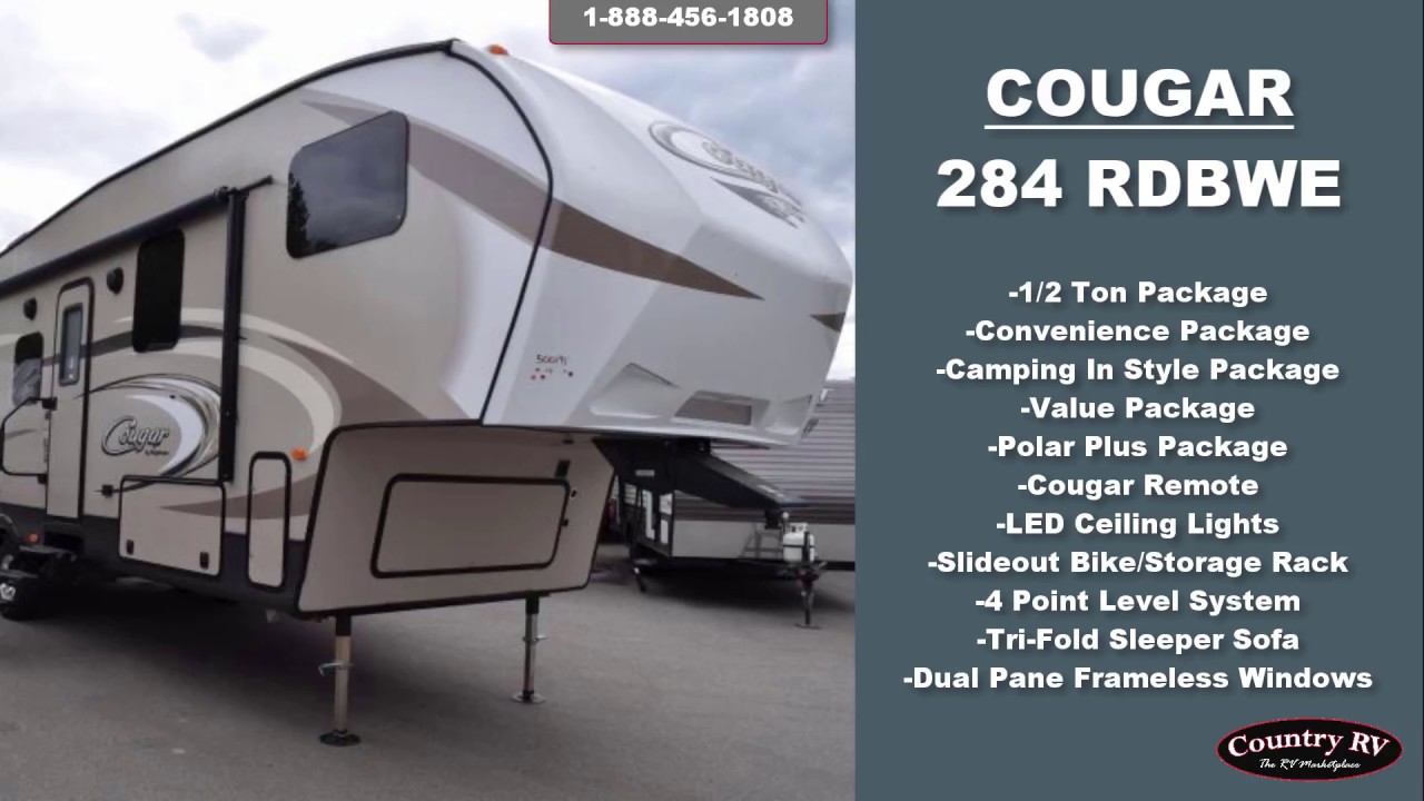 Cougar 284 RDBWE - YouTube
