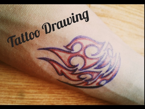 cool tattoos to draw with pen