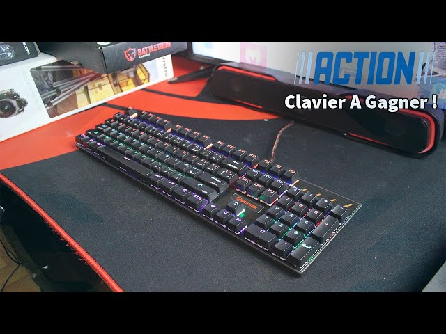 Je vous fait Gagner un clavier gamer mécanique Action ! (Battletron) 