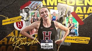 Maia Ramsden - Harvard, 2024 Bowerman Finalist