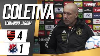 COLETIVA LEONARDO JARDIM | AO VIVO | Flamengo x Independiente Medellín - Libertadores 2026