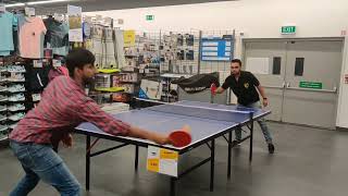 Enjoyed Table Tennis on Sunday at #dlfmallofindia #decathlon screenshot 5