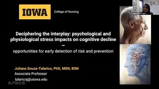 CGNE Seminar Oct 26 2023: Stress Impacts on Cognitive Impairment- Souza-Talarico