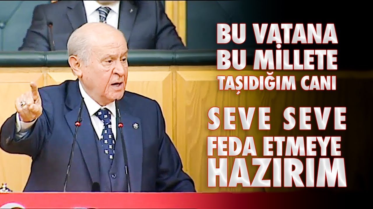 Devlet Bahçeli Konuşması Bugün